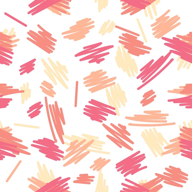 Vector doodle seamless abstract pattern for wallpaper design