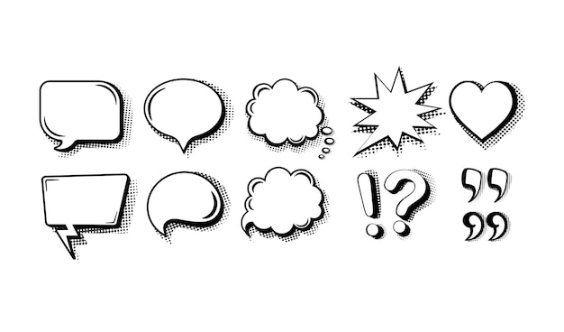 Doodle set hand drawn vector set frame template line vector icon bulb icon