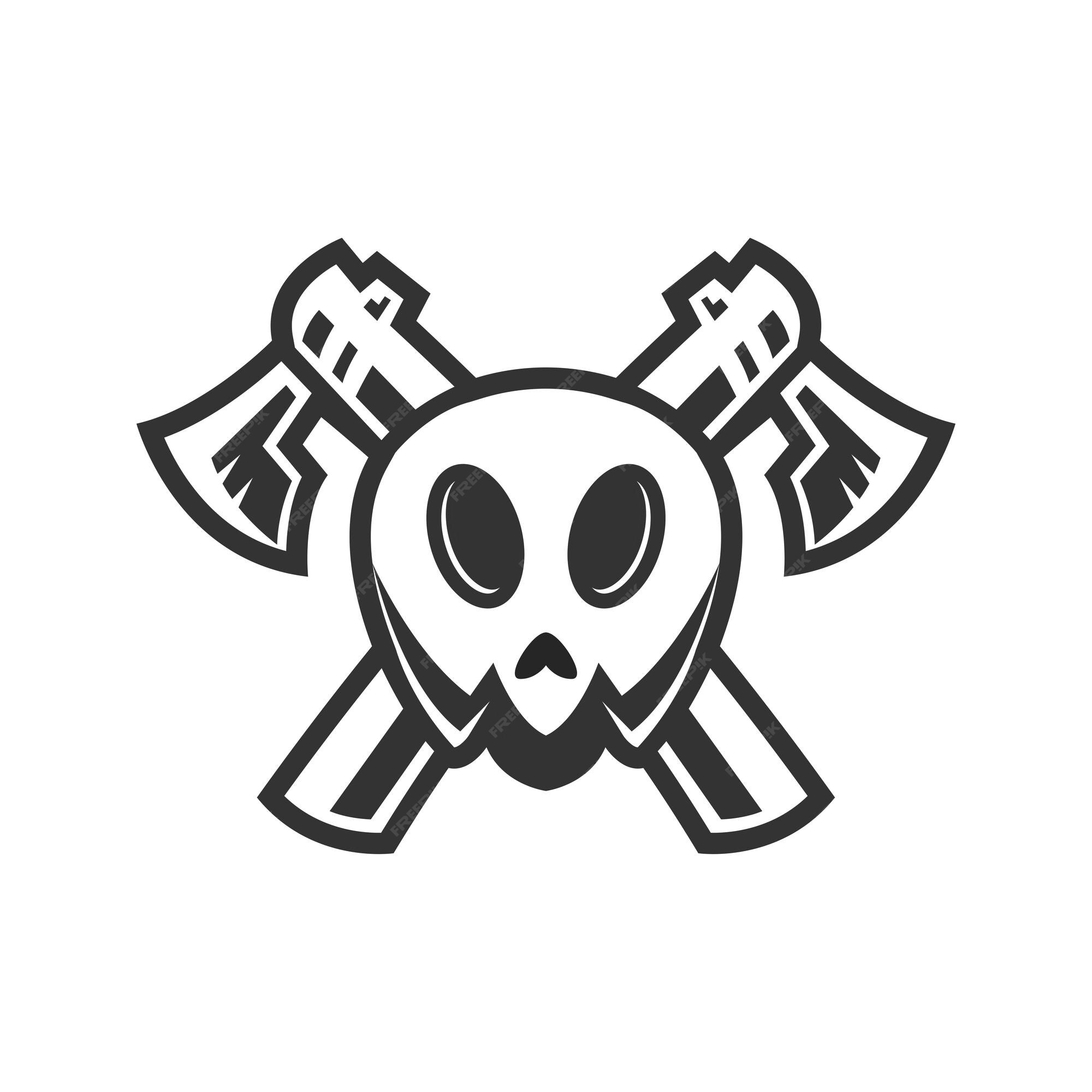 Premium Vector | Doodle skull axe illustration cartoon concept vector suitable for logo wallpaper banner background card book illustration tshirt design sticker cover Premium Vector | Doodle skull axe illustration cartoon concept vector suitable for logo wallpaper banner background card book illustration tshirt design sticker cover