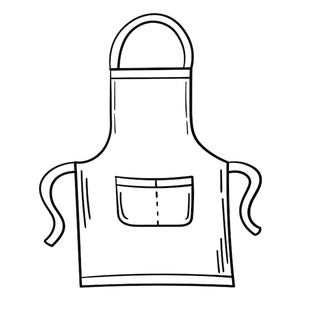 Наклейка Doodle Cooking Chef Фартук