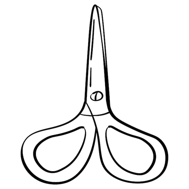 Cute scissors  Sticker for Sale by Deanosdoodles