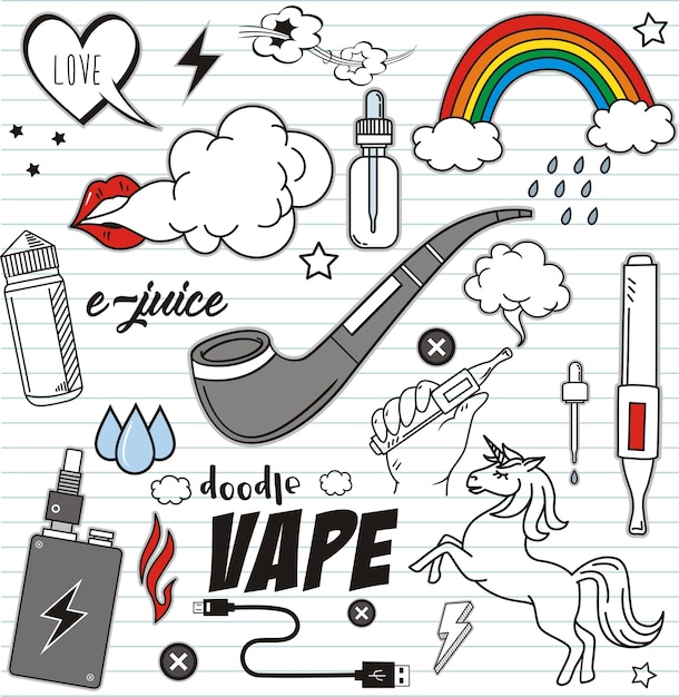 Doodles vape en elementen