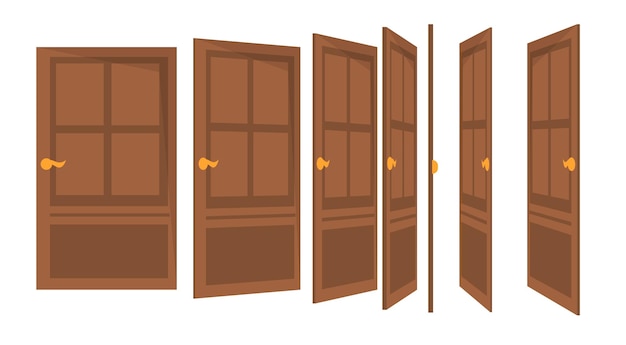 Door for animation concept