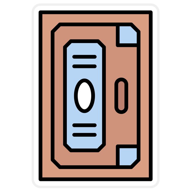 Vector door icon vector image can be used for home improvements