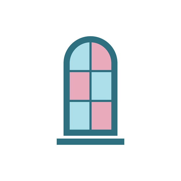 Door Icon Vector Template Illustration Design