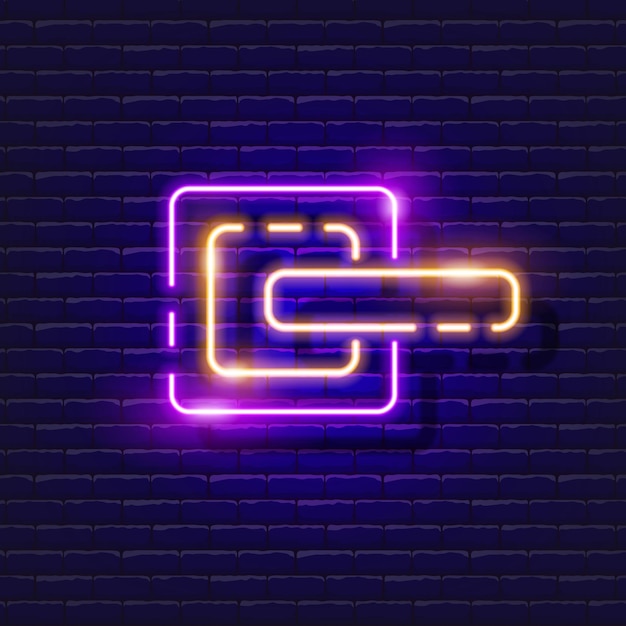 doorhandle neon icon vector illustration for design repair tool glowing sign construction tools concept