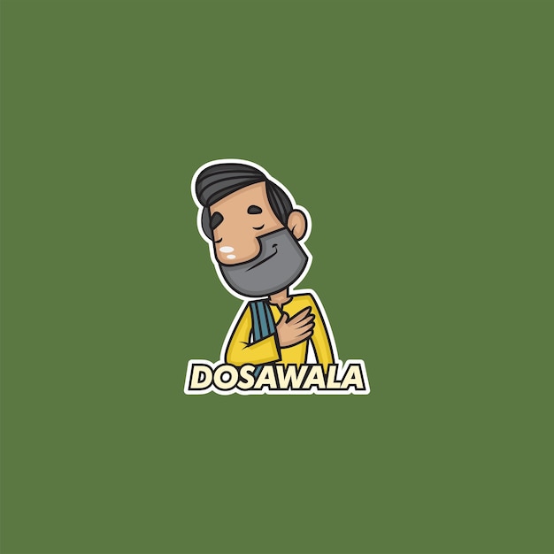 Dosa wala vector logo design