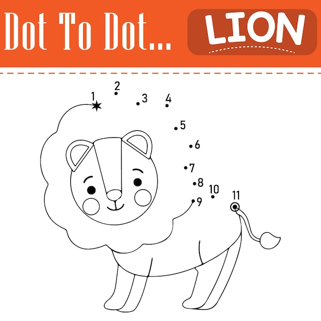 dot to dot game for kids activity