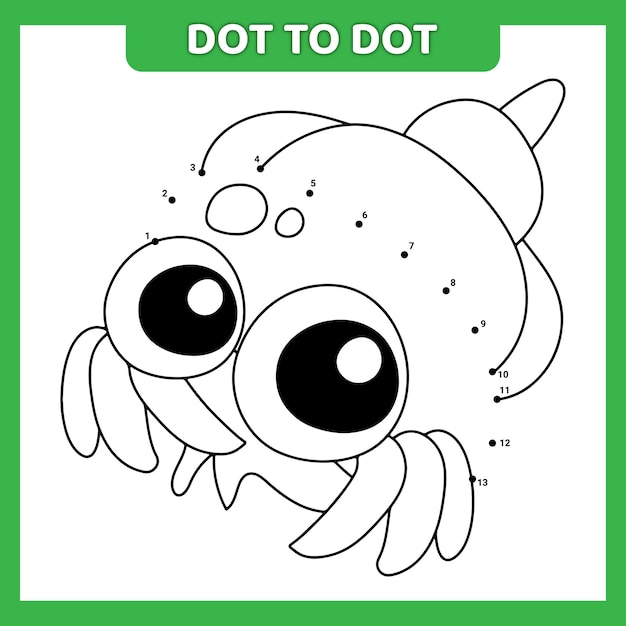 Dot to dot ocean animals