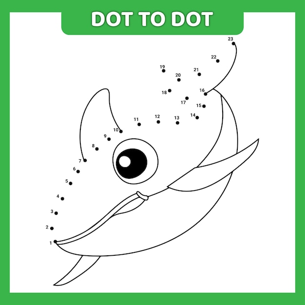 Dot To Dot Ocean Animals