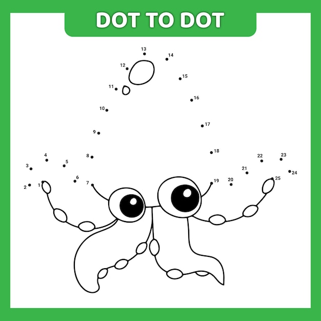 Dot To Dot Ocean Animals