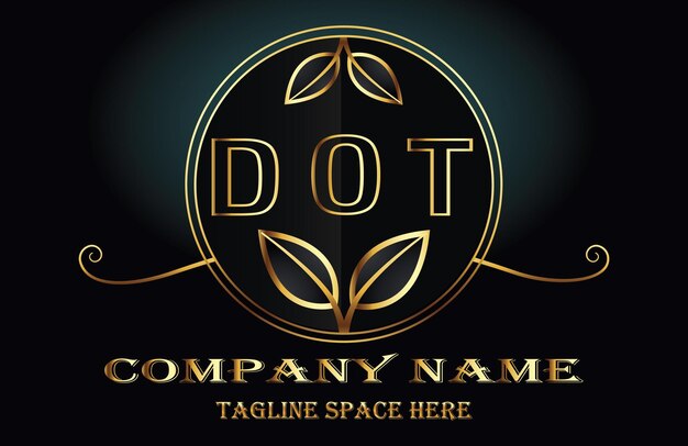 DOT Letter Logo