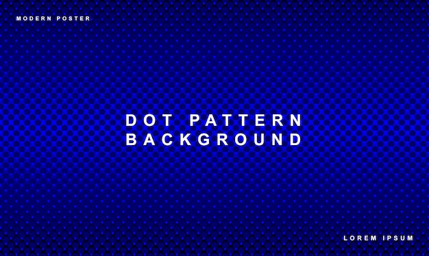 Vector dot patroon achtergrond