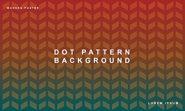 Dot pattern background gradient textile color