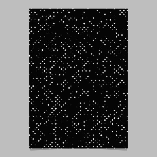 Dot pattern brochure template 