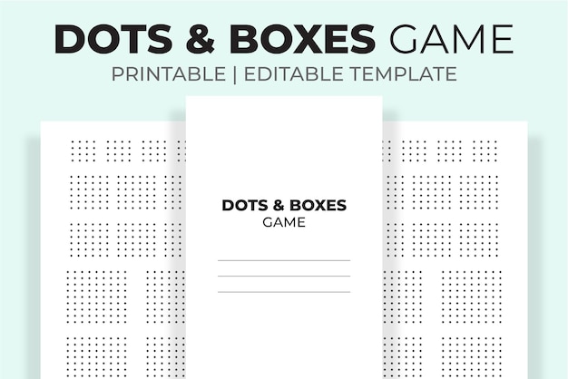 Dots Boxes Spel KDP Interieur