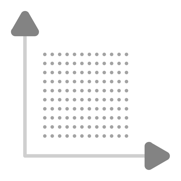 Dots Per Inch icon vector image Can be used for UX and UI