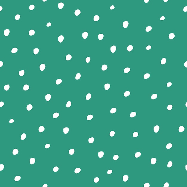 Dots polka dot vector seamless pattern background