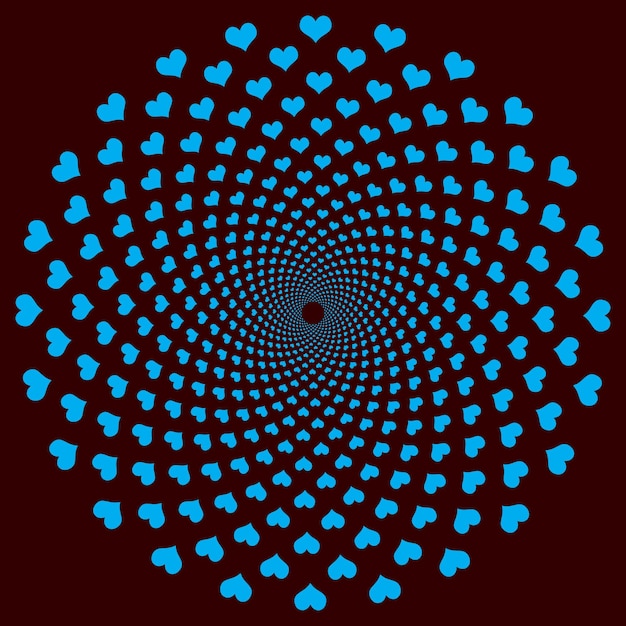 dots spiral mathematical pattern abstract radiating spiral pattern