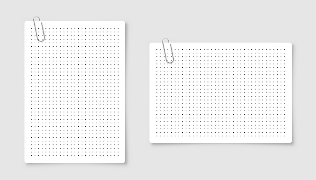 Dotted graph paper with grid polka dot pattern geometric texture for calligraphy drawing or writing