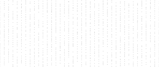 Dotted lines seamless pattern Black and white stippled background Vertical dot stripes repeating