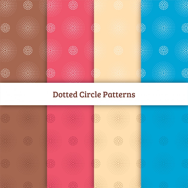 Vector dotted pattern