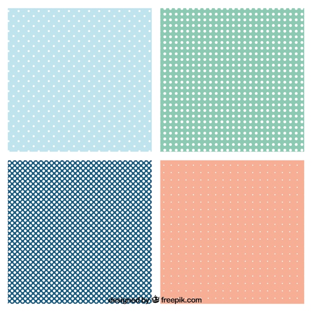 Dotted patterns collection