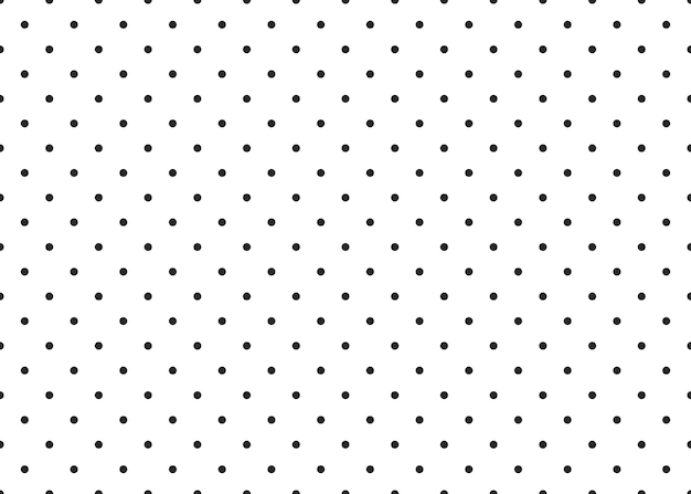 Vector dotted simple seamless vector pattern pointed background surface