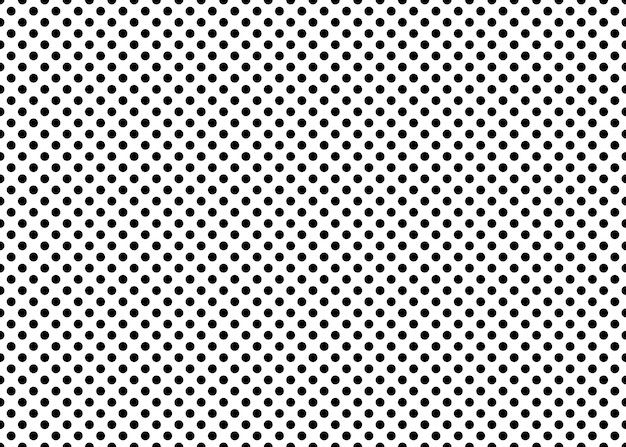 Dotted simple seamless vector pattern Pointed background surface