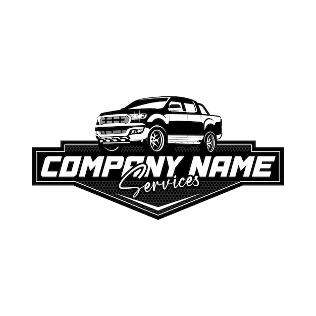 Logo auto pick-up cabina doppia