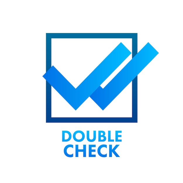 Free Vector  Whatsapp double check design