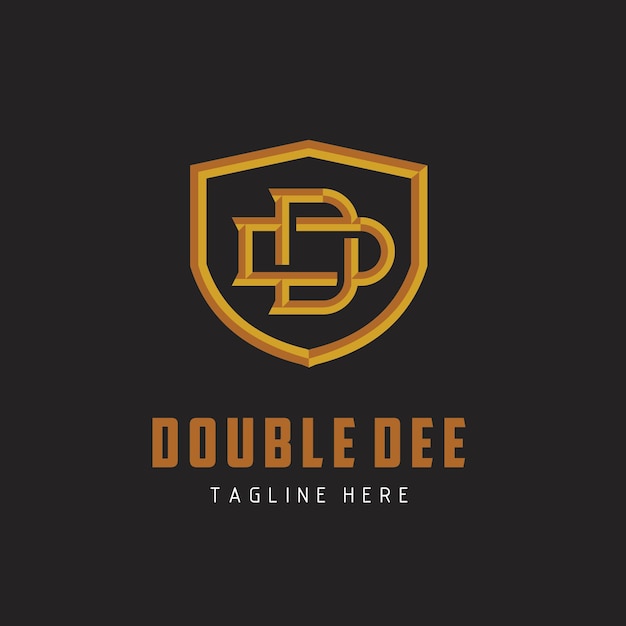 THE DOUBLE D INITIAL LOGO