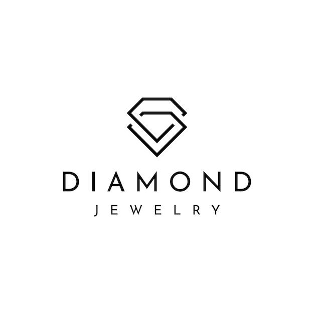 Double diamond or infinity diamond logo design