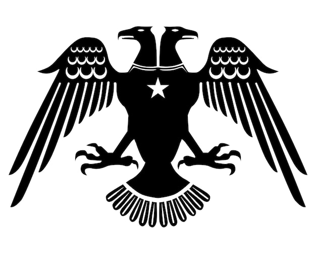 Vector double head eagle