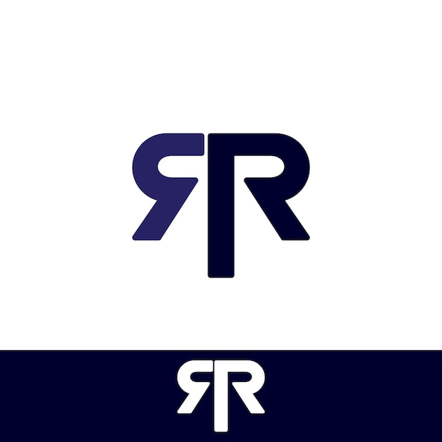 Vector double letter r