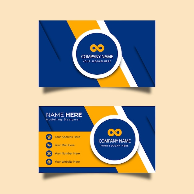 Double Sided Business Card Inspirations