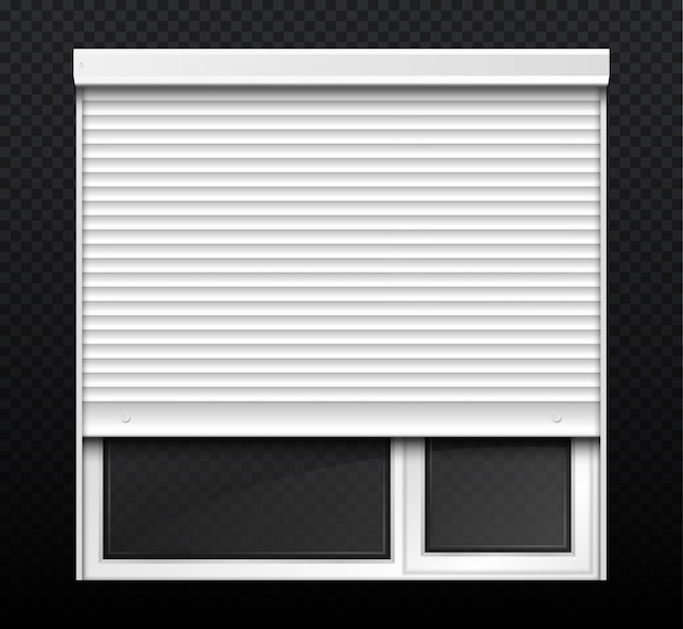 Vector double window with roller