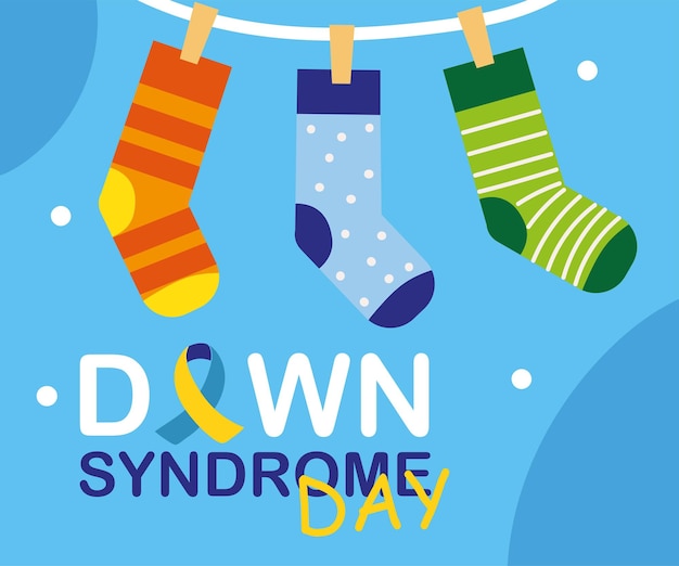 down syndrome day celebration card