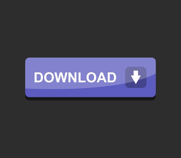 Vector download button