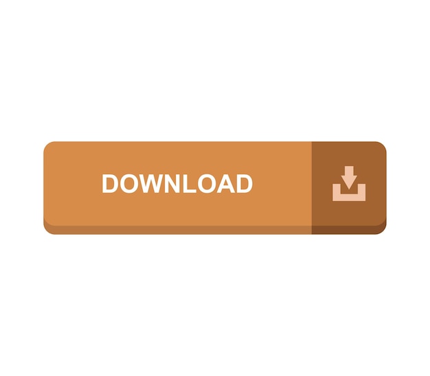 Vector download button