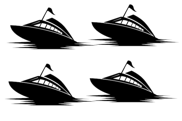 Vector download cruise ship silhouette vector art icons and graphics