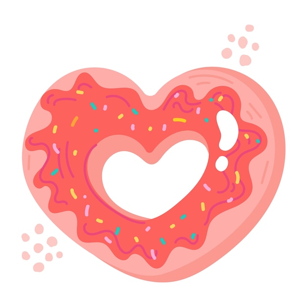 Download flat sticker icon of heart