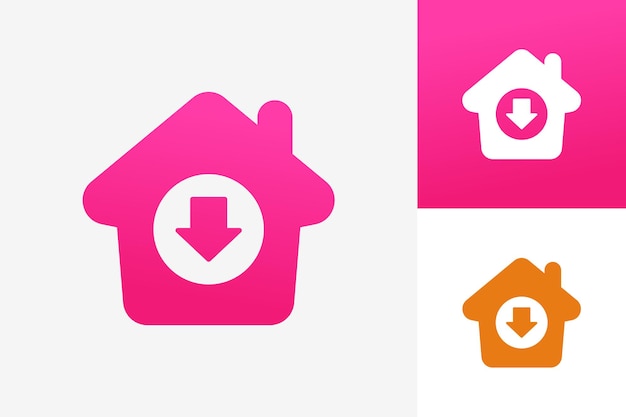 Download Home Logo Template Design Vector, Emblem, Design Concept, Creative Symbol, Icon