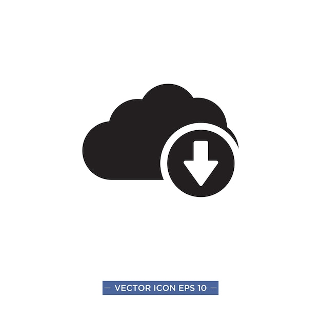 Download icon vector illustration