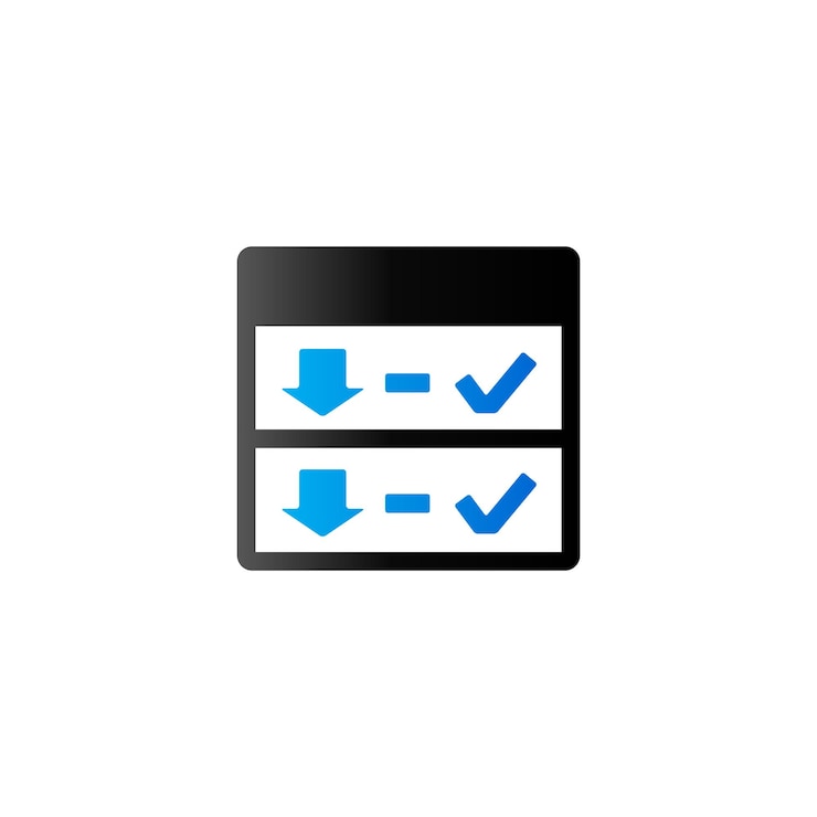 Vector download interface icon in duo tone color internet web page file