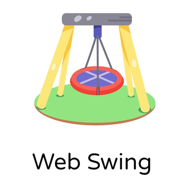 ベクトル web swing のプレミアム アイコンをダウンロード