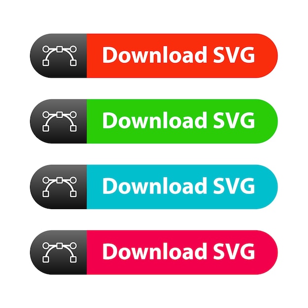 Pulsanti di download del file svg