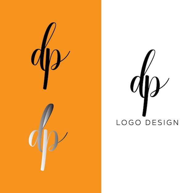 dp initial letter logo design