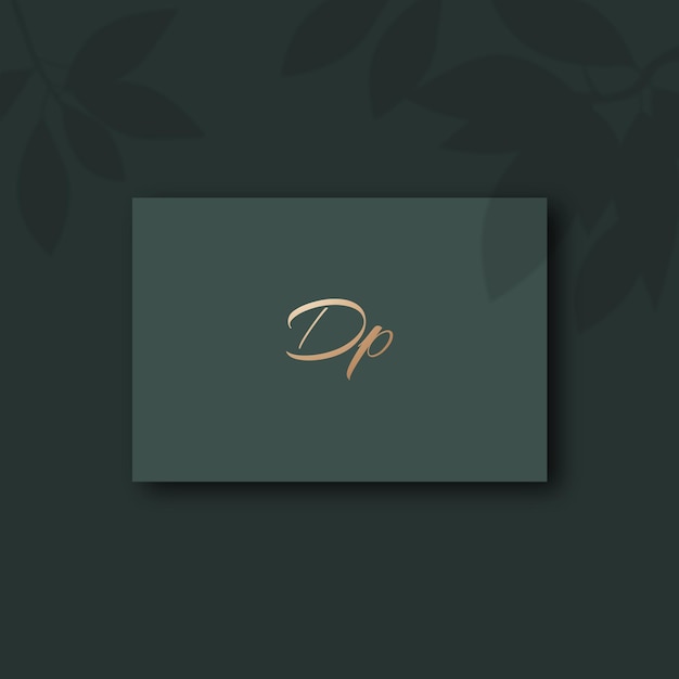 Dp logo ontwerp vector afbeelding