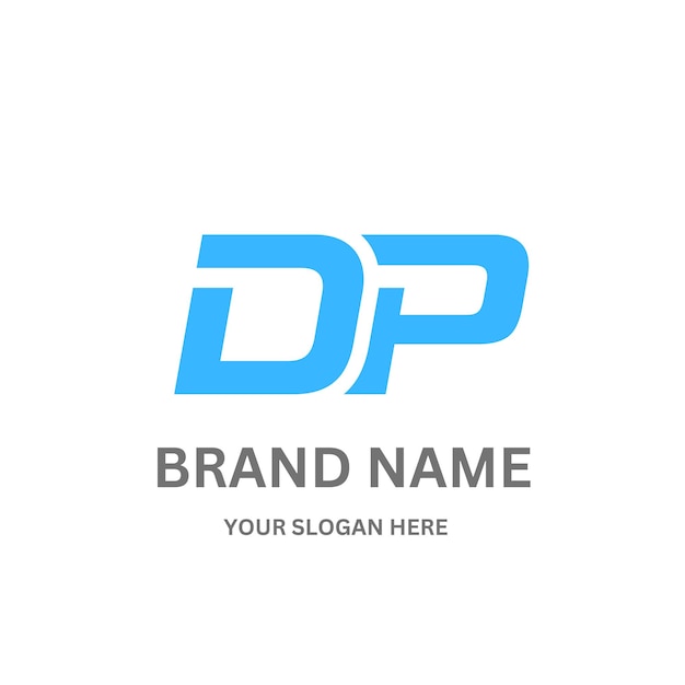 DP202 letter DP logo ontwerp